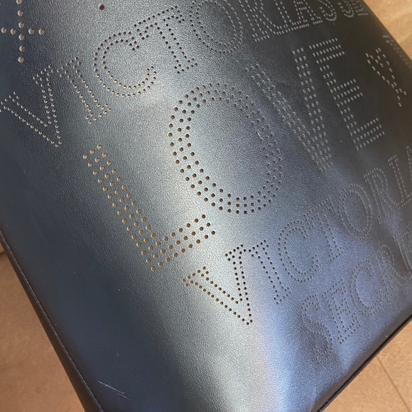 Victoria's Secret Embossed Black Tote - Picture 13 of 15